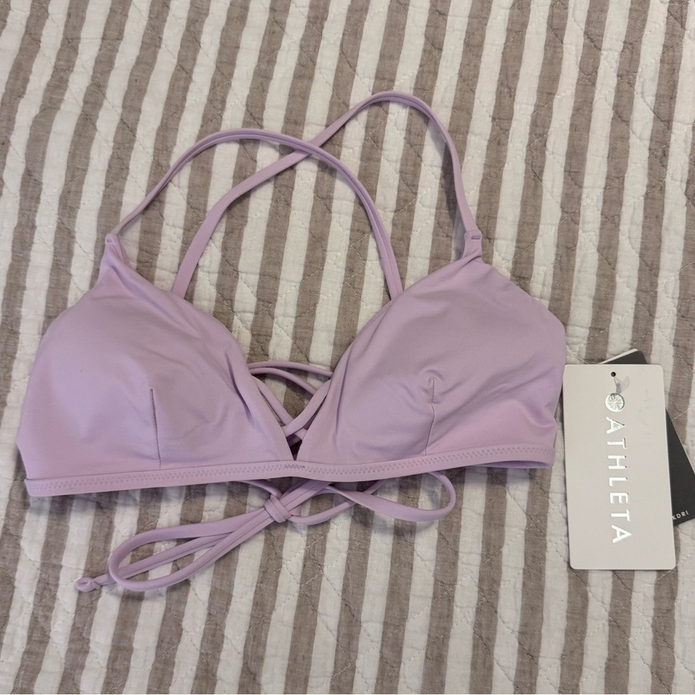 Athleta Lavender Bikini Top